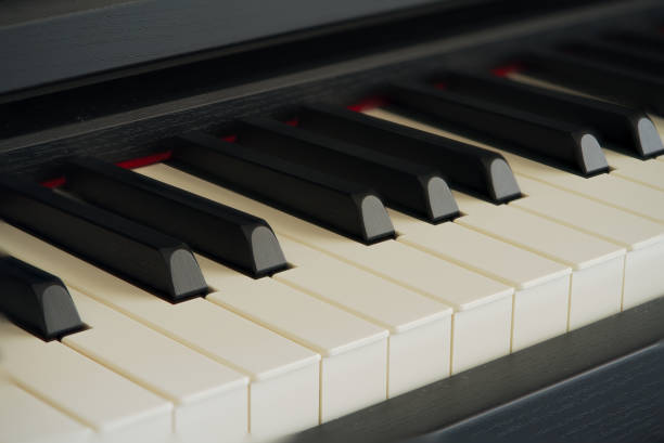 istock piano keyboard fragment, classical music 1449145761