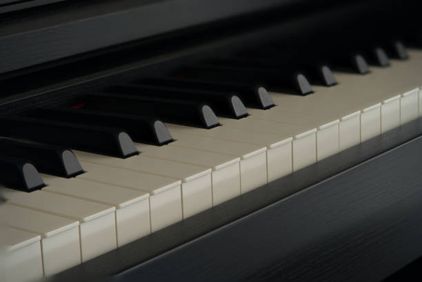 istock piano keyboard fragment, classical music 1449145790