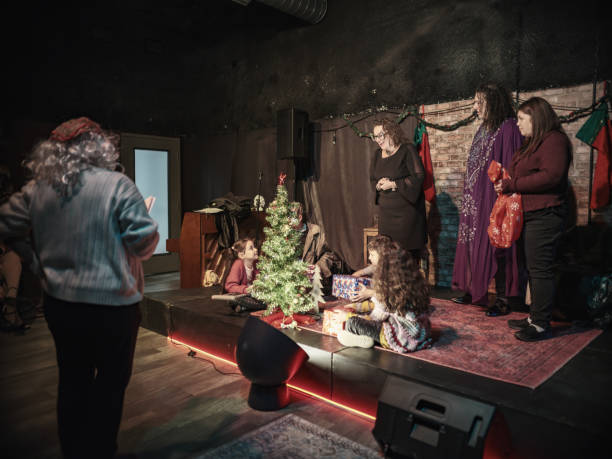 istock Scene from the theatre play about Christmas 1449159583