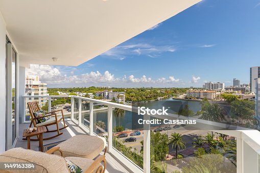 istock View of balcony in Mid-Beach in Miami Beach 1449163384
