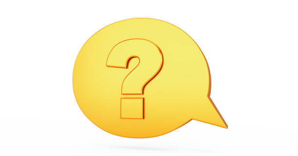 istock golden bubble chat icon question mark, Speech bubble with question mark icon. 1449174567