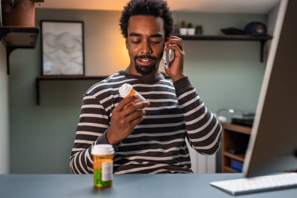 istock Young man getting advice from his doctor via mobile phone 1449181086