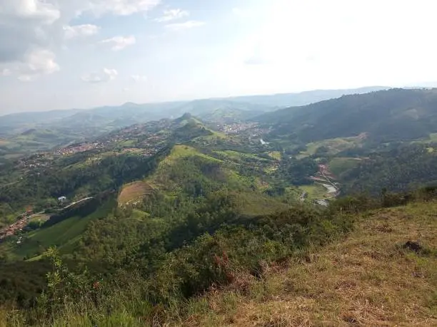 Naked Hill (Morro Pelado), Águas de Lindoia City, State of São Paulo, Brazil.