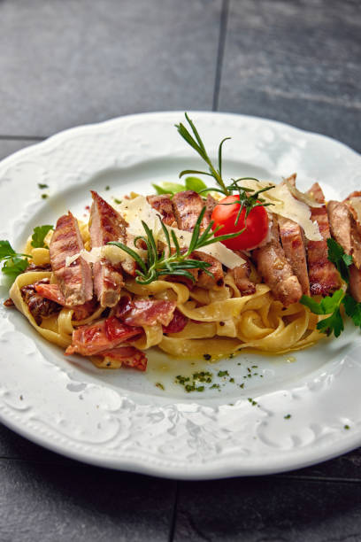 nicely decorated food on a plate