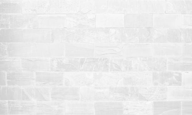 istock White grunge brick wall texture background for stone tile block painted in grey light color wallpaper modern interior and exterior and room backdrop design. Simple seamless pattern grid for backdrop. 1449208462