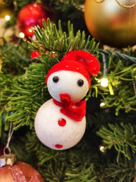 istock Christmas tree ornament hanging decoration. 1449208527