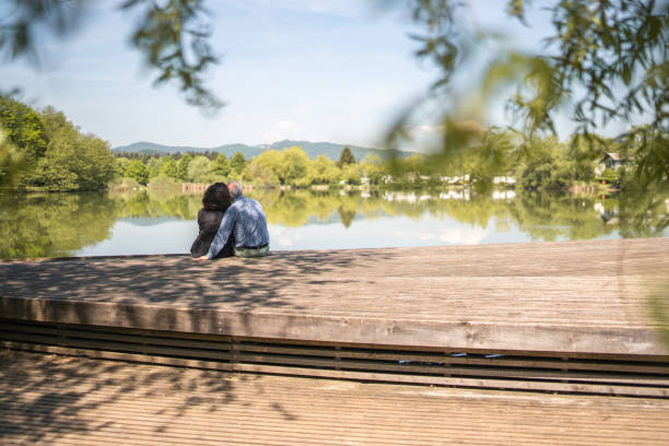 istock Female and Male Senior Lovers Sharing a View 1449210966