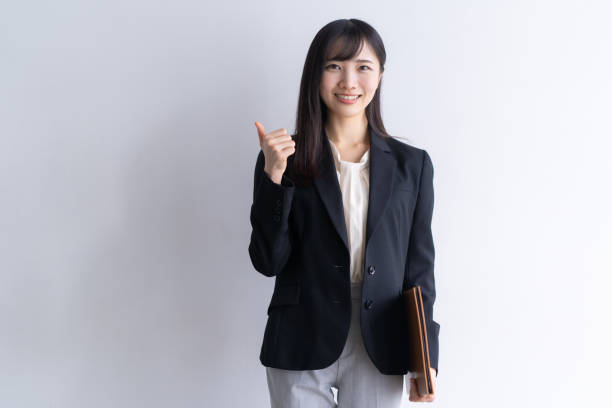 Japanese woman posing with a smile