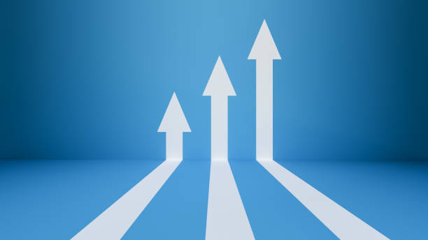 istock 3D Business Arrow Direction Concept to Success. 1449225928
