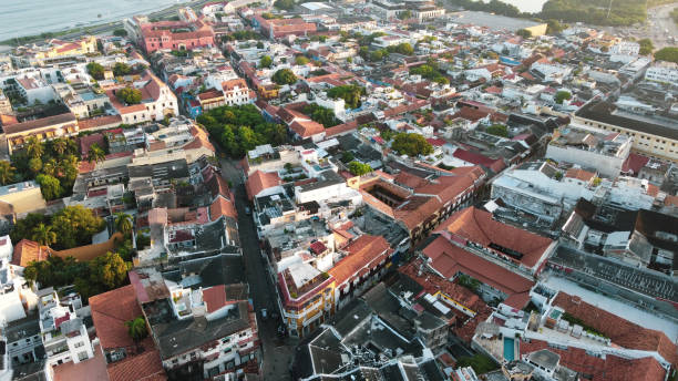 istock Sunset over Cartagena 1449238383