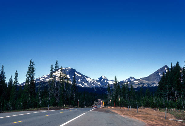 istock Cascade Lakes Scenic Byway - Road to Mt. Bachelor - 1983 1449241789