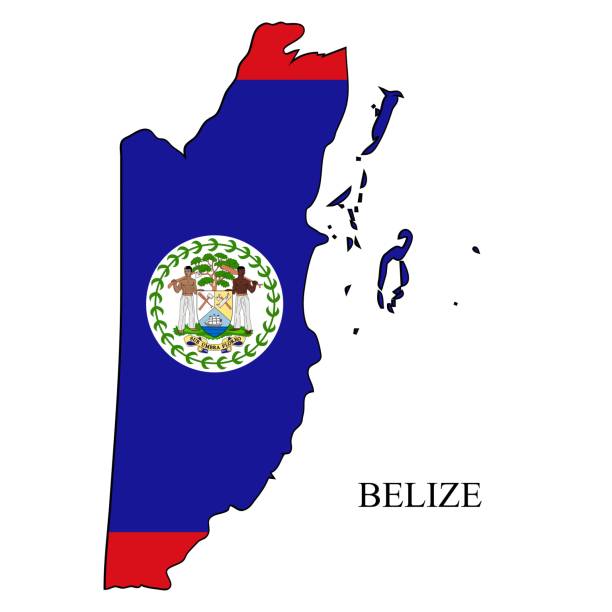 istock Belize map vector illustration. Global economy. Famous country. Central America. America. 1449267408