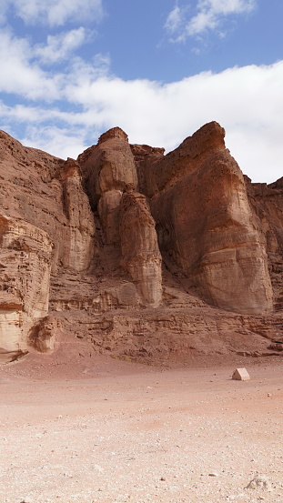 Solomons pillars, Timna Park, Negev desert, Israel