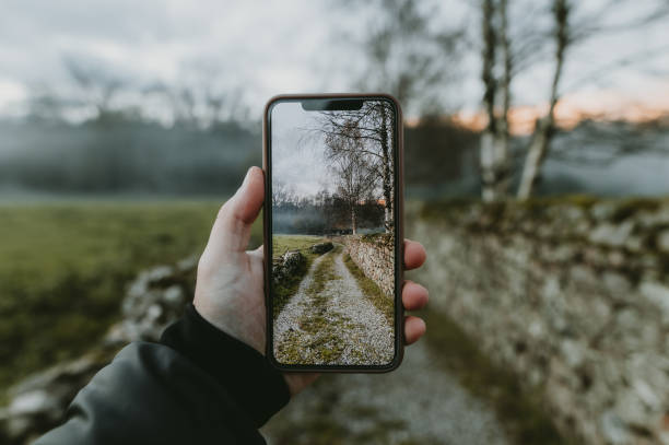 istock Taking a picture with a smart phone 1449310887