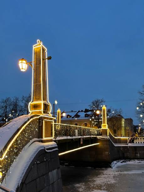 istock City decorated for Christmas 1449313890