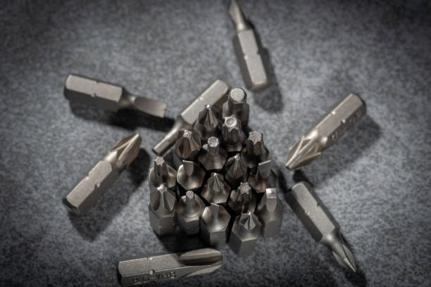 istock A set of heads for screwdrivers (bits). 1449314070