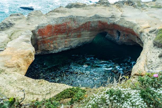 istock Beautiful shot of the Devil's Punchbowl 1449317141