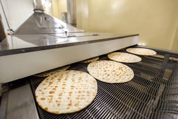 Basics of a pizza in the factory