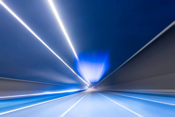 istock abstract blurred background of highway at night 1449342458