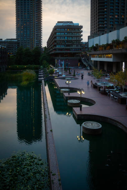 istock London brutalism architecture, Barbican 1449343280