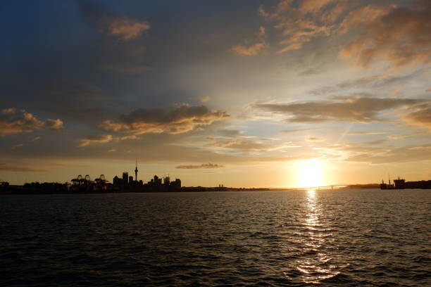istock The Dusk of Auckland Waterfront 1449344822