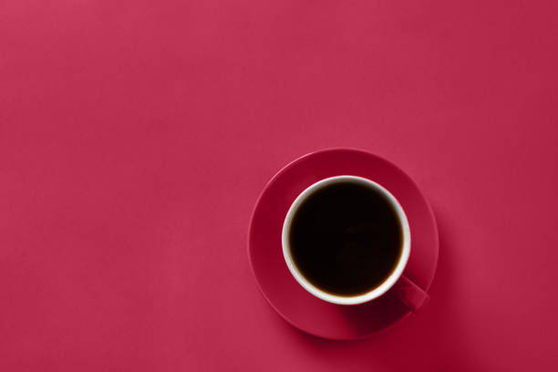 Cup of coffee, book and radio