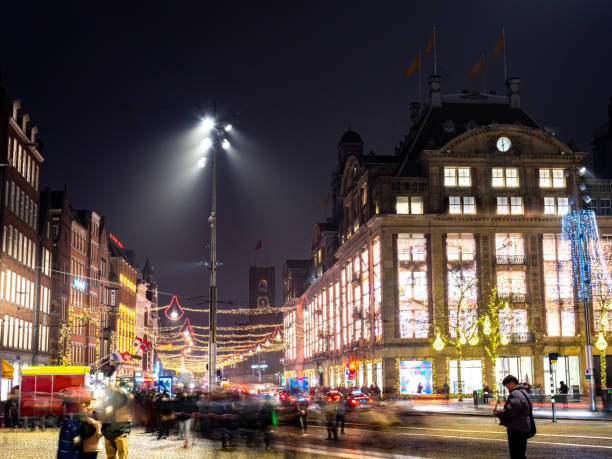 istock Christmas in Amsterdam the Netherlands 1449374492