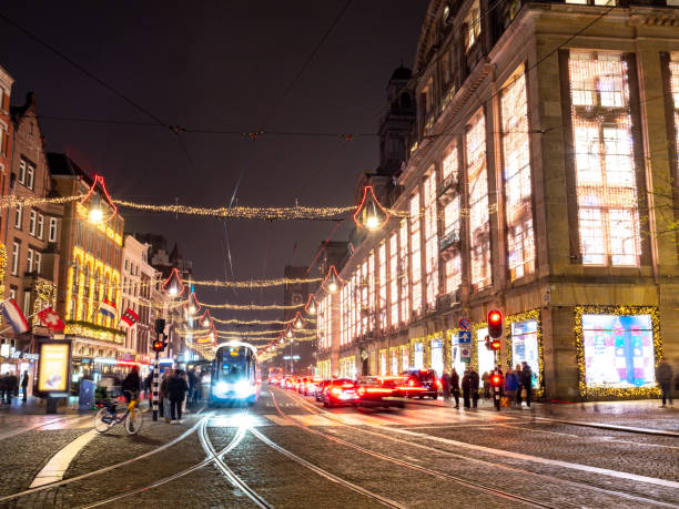 istock Christmas in Amsterdam the Netherlands 1449374536