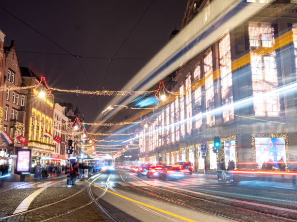 istock Christmas in Amsterdam the Netherlands 1449374542