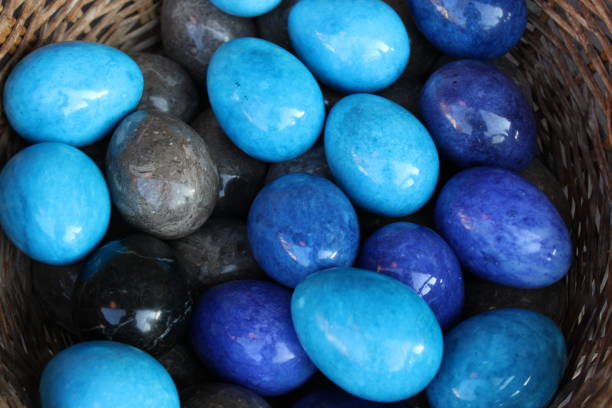 istock colorful and patterned natural stones. precious stones in nature. stone mine. 1449383277