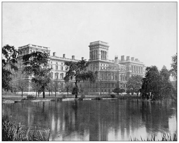 istock Antique photograph of London: Foreign Office 1449391355