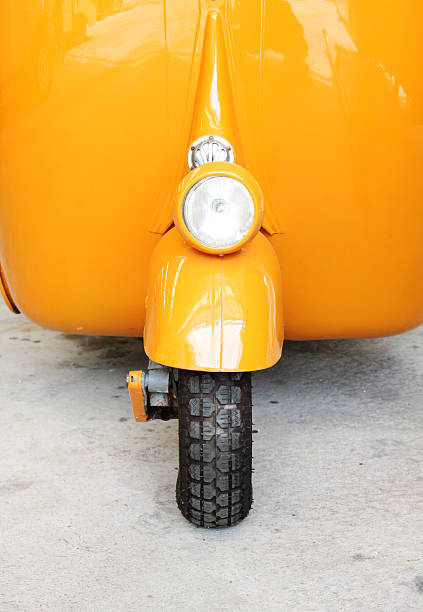 istock Headlamp of scooter 144939446
