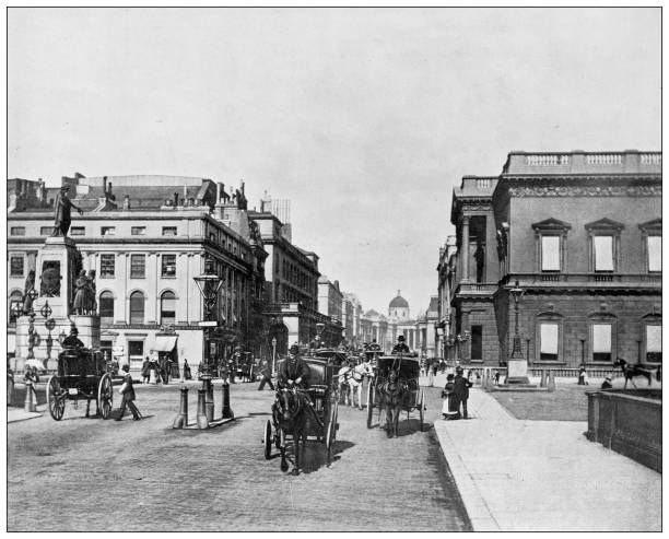 istock Antique photograph of London: Waterloo Place 1449394697