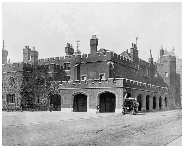istock Antique photograph of London: St James's Palace 1449395149