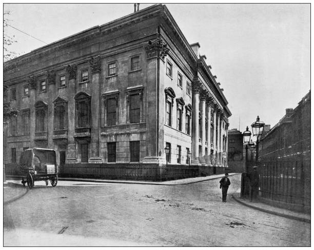 istock Antique photograph of London: Goldsmith's Hall 1449395548