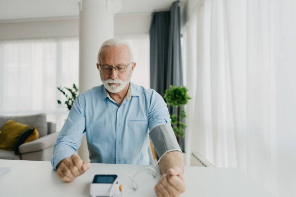 istock Senior man at home 1449399885