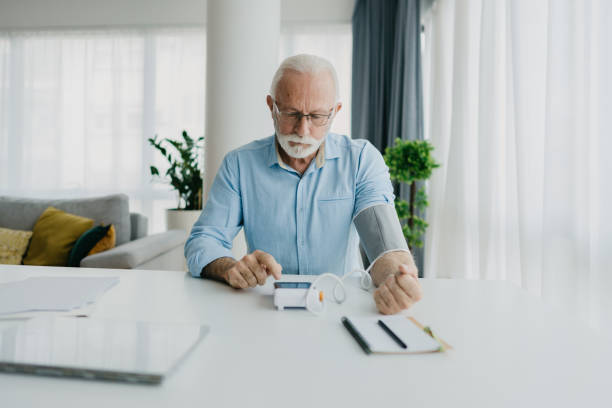 istock Senior man at home 1449399886