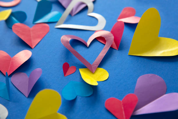 Modern Valentines Day Background.