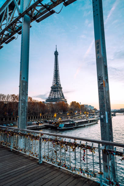 istock Eiffel Tower at Dawn, Paris, France 1449404790