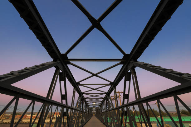 istock Downtown Laramie pedestrian footbridge 1449409223