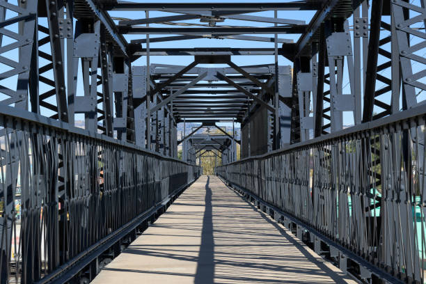 istock Downtown Laramie pedestrian footbridge 1449409253