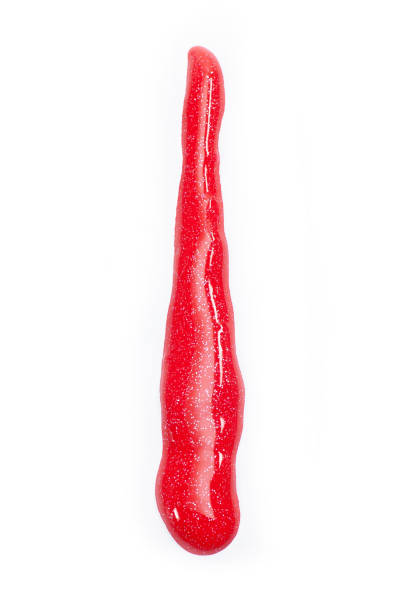 istock red glitter liquid isolated on white background 1449411674