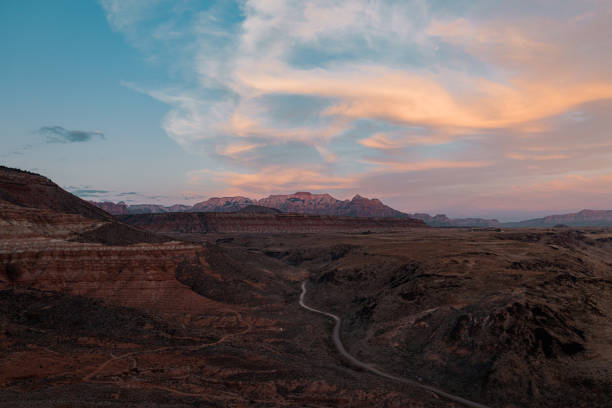 istock Mountain Sunset in Zion 1449413836