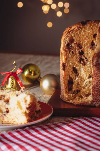 istock Homemade Christmas Even Bread on Blurry Background, Copy Space. 1449416714