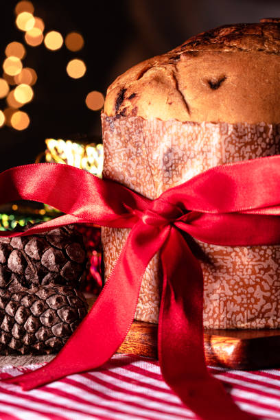 istock Homemade Christmas Even Bread on Blurry Background, Copy Space. 1449416725