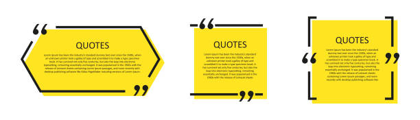 Quote box frame, big set. Texting quote blank template boxes. Blank template, quotation bubble,  bubble blog quotes symbols. Quote box frame, big set. Texting quote blank template boxes. Blank template, quotation bubble,  bubble blog quotes symbols quotation mark vector stock illustrations