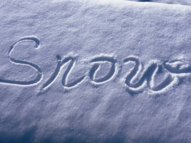 istock inscription on the snow. 1449433071