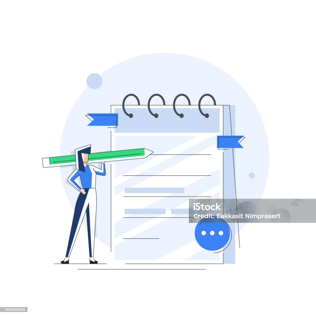 Task Planning Character Characters Planning Work Tasks Stock Illustration - Download Image Now ...