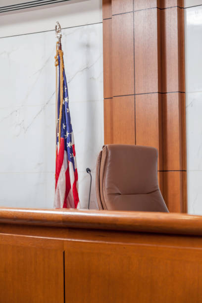 istock Courtroom Bench 1449437771