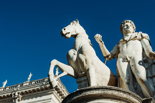 Views of the great beauty of Rome: the Capitoline Hill